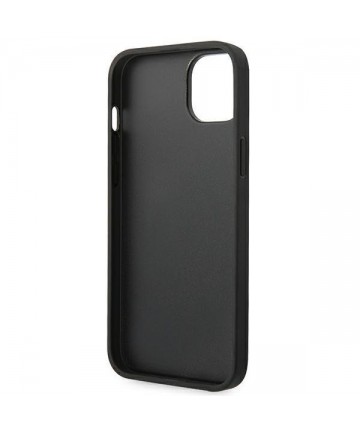 Karl Lagerfeld KLHCP14MSAKLHPK iPhone 14 Plus 6.7 "hardcase black / black Saffiano Mono Metal Logo