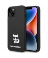 Karl Lagerfeld KLHCP14MSLCTBK iPhone 14 Plus 6.7 "hardcase black / black Silicone Choupette Body