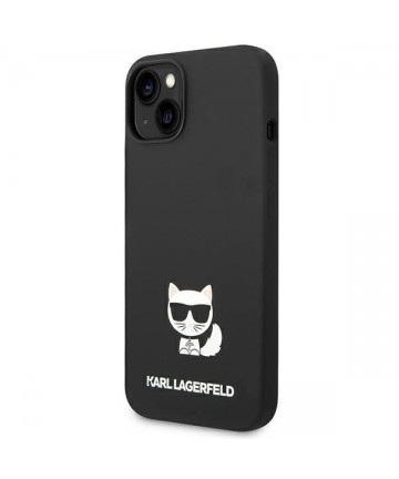 Karl Lagerfeld KLHCP14MSLCTBK iPhone 14 Plus 6.7 "hardcase black / black Silicone Choupette Body