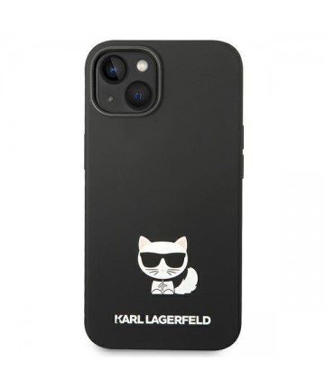 Karl Lagerfeld KLHCP14MSLCTBK iPhone 14 Plus 6.7 "hardcase black / black Silicone Choupette Body