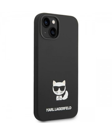 Karl Lagerfeld KLHCP14MSLCTBK iPhone 14 Plus 6.7 "hardcase black / black Silicone Choupette Body