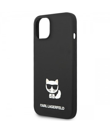 Karl Lagerfeld KLHCP14MSLCTBK iPhone 14 Plus 6.7 "hardcase black / black Silicone Choupette Body