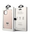 Karl Lagerfeld KLHCP14MSLCTPI iPhone 14 Plus 6.7 "hardcase light pink / light pink Silicone Choupette Body