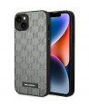 Karl Lagerfeld KLHCP14SSAKLHPG iPhone 14 6.1 "hardcase gray / gray Saffiano Mono Metal Logo
