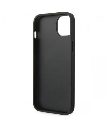 Karl Lagerfeld KLHCP14SSAKLHPG iPhone 14 6.1 "hardcase gray / gray Saffiano Mono Metal Logo