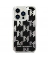 Karl Lagerfeld KLHCP14XLMNMK iPhone 14 Pro Max 6.7 "hardcase black / black Liquid Glitter Monogram