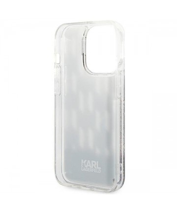 Karl Lagerfeld KLHCP14XLMNMK iPhone 14 Pro Max 6.7 "hardcase black / black Liquid Glitter Monogram