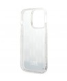 Karl Lagerfeld KLHCP14XLMNMS iPhone 14 Pro Max 6.7 "hardcase silver / silver Liquid Glitter Monogram