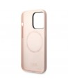 Karl Lagerfeld KLHMP14LSLKHLP iPhone 14 Pro 6.1 "hardcase light pink / light pink Silicone Karl`s Head Magsafe