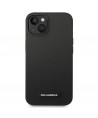 Karl Lagerfeld KLHMP14MSLMP1K iPhone 14 Plus 6.7 "hardcase black / black Silicone Plaque Magsafe