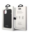 Karl Lagerfeld KLHMP14MSLMP1K iPhone 14 Plus 6.7 "hardcase black / black Silicone Plaque Magsafe
