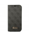 Guess GUBKP14LHG4SHK iPhone 14 Pro 6.1 "black / black book 4G Vintage Gold Logo