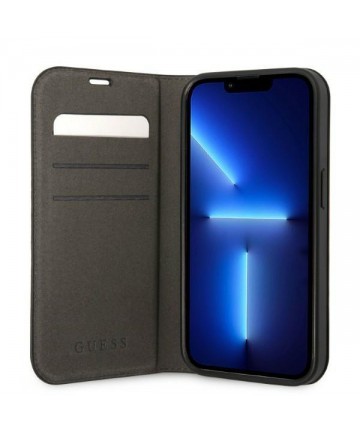 Guess GUBKP14LHG4SHK iPhone 14 Pro 6.1 "black / black book 4G Vintage Gold Logo