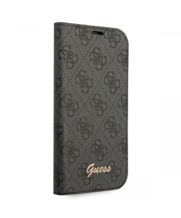 Guess GUBKP14LHG4SHK iPhone 14 Pro 6.1 "black / black book 4G Vintage Gold Logo