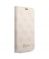 Guess GUBKP14LHG4SHP iPhone 14 Pro 6.1 "pink / pink book 4G Vintage Gold Logo