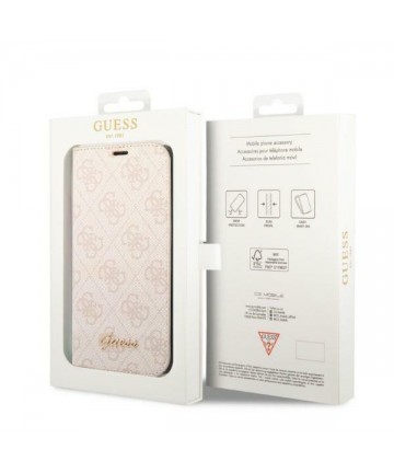 Guess GUBKP14LHG4SHP iPhone 14 Pro 6.1 "pink / pink book 4G Vintage Gold Logo