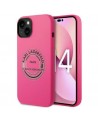 Karl Lagerfeld KLHCP14MSRSGRCF iPhone 14 Plus 6.7 "hardcase pink / pink Silicone RSG