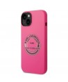 Karl Lagerfeld KLHCP14MSRSGRCF iPhone 14 Plus 6.7 "hardcase pink / pink Silicone RSG