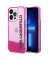 Karl Lagerfeld KLHCP14XLCKVF iPhone 14 Pro Max 6.7 "pink / pink hardcase Liquid Glitter Elong