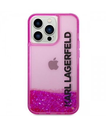 Karl Lagerfeld KLHCP14XLCKVF iPhone 14 Pro Max 6.7 "pink / pink hardcase Liquid Glitter Elong