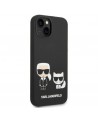 Karl Lagerfeld KLHMP14MSSKCK iPhone 14 Plus 6.7 "hardcase black / black Liquid Silicone Karl & Choupette Magsafe