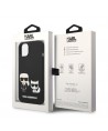 Karl Lagerfeld KLHMP14MSSKCK iPhone 14 Plus 6.7 "hardcase black / black Liquid Silicone Karl & Choupette Magsafe