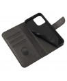 Magnet Case case for Realme 10 cover with flip wallet stand black