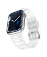 Strap Triple Protection for Apple Watch 38 / 40 / 41 mm band bracelet - transparent