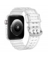 Strap Triple Protection for Apple Watch 38 / 40 / 41 mm band bracelet - transparent
