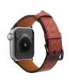 Strap Leather for Apple Watch 38 / 40 / 41 mm band bracelet - red