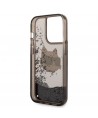 Karl Lagerfeld KLHCP14LLNCHCK iPhone 14 Pro 6.1" black/black hardcase Glitter Choupette Head
