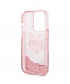 Karl Lagerfeld KLHCP14LLNCHCP iPhone 14 Pro 6.1" pink/pink hardcase Glitter Choupette Head