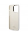 Karl Lagerfeld KLHCP14LSNIKBCH iPhone 14 Pro 6.1" hardcase white/white Silicone Ikonik