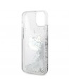 Karl Lagerfeld KLHCP14MLNHCCS iPhone 14 Plus 6.7" silver/silver hardcase Glitter Choupette Head
