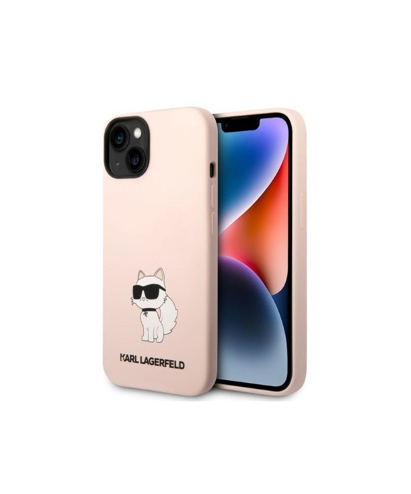 Karl Lagerfeld KLHCP14MSNCHBCP iPhone 14 Plus 6.7" hardcase pink/pink Silicone Choupette
