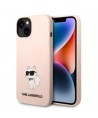 Karl Lagerfeld KLHCP14MSNCHBCP iPhone 14 Plus 6.7" hardcase pink/pink Silicone Choupette