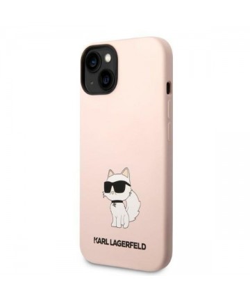 Karl Lagerfeld KLHCP14MSNCHBCP iPhone 14 Plus 6.7" hardcase pink/pink Silicone Choupette