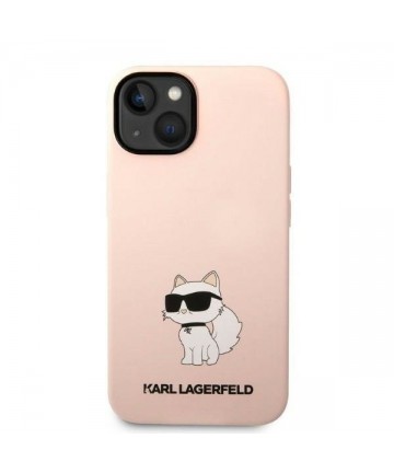 Karl Lagerfeld KLHCP14MSNCHBCP iPhone 14 Plus 6.7" hardcase pink/pink Silicone Choupette