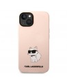 Karl Lagerfeld KLHCP14MSNCHBCP iPhone 14 Plus 6.7" hardcase pink/pink Silicone Choupette