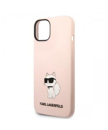 Karl Lagerfeld KLHCP14MSNCHBCP iPhone 14 Plus 6.7" hardcase pink/pink Silicone Choupette