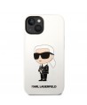 Karl Lagerfeld KLHCP14MSNIKBCH iPhone 14 Plus 6.7" hardcase white/white Silicone Ikonik