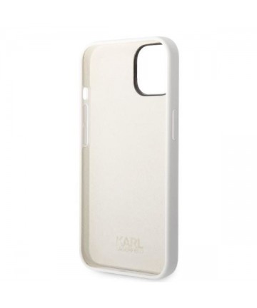 Karl Lagerfeld KLHCP14MSNIKBCH iPhone 14 Plus 6.7" hardcase white/white Silicone Ikonik