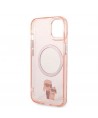 Karl Lagerfeld KLHMP14MHNKCIP iPhone 14 Plus 6.7" hardcase pink/pink Iconic Karl&Choupette Magsafe