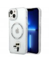 Karl Lagerfeld KLHMP14MHNKCIT iPhone 14 Plus 6.7" hardcase transparent Iconic Karl&Choupette Magsafe