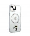 Karl Lagerfeld KLHMP14MHNKCIT iPhone 14 Plus 6.7" hardcase transparent Iconic Karl&Choupette Magsafe