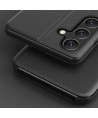 Eco Leather View Case cover for Samsung Galaxy A54 5G with a flip stand red