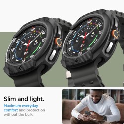 Spigen Liquid Air Case for Samsung Galaxy Watch 8 Classic 46mm - Black