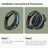 Spigen Liquid Air Case for Samsung Galaxy Watch 8 Classic 46mm - Black
