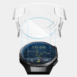 Tech-Protect Easy Set+ 2-pack tempered glass for Huawei Watch GT 5 Pro 46 mm - transparent