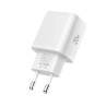 Tech-Protect NCA20 PD 20W QC3.0 USB-A / USB-C Wall Charger + USB-C / Lightning Cable 100cm - White